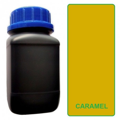 Teinture cuir caramel
