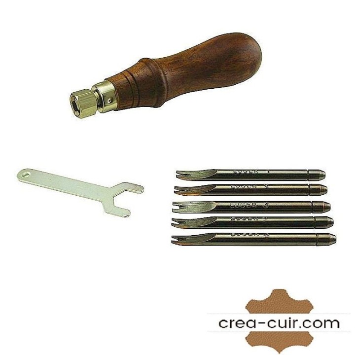 Abat carre cuir