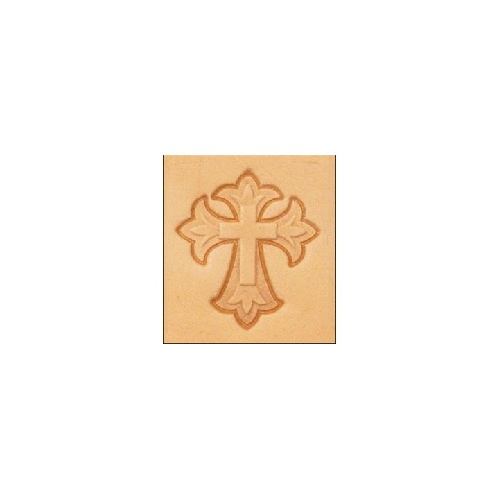 Matoir 3D cuir croix
