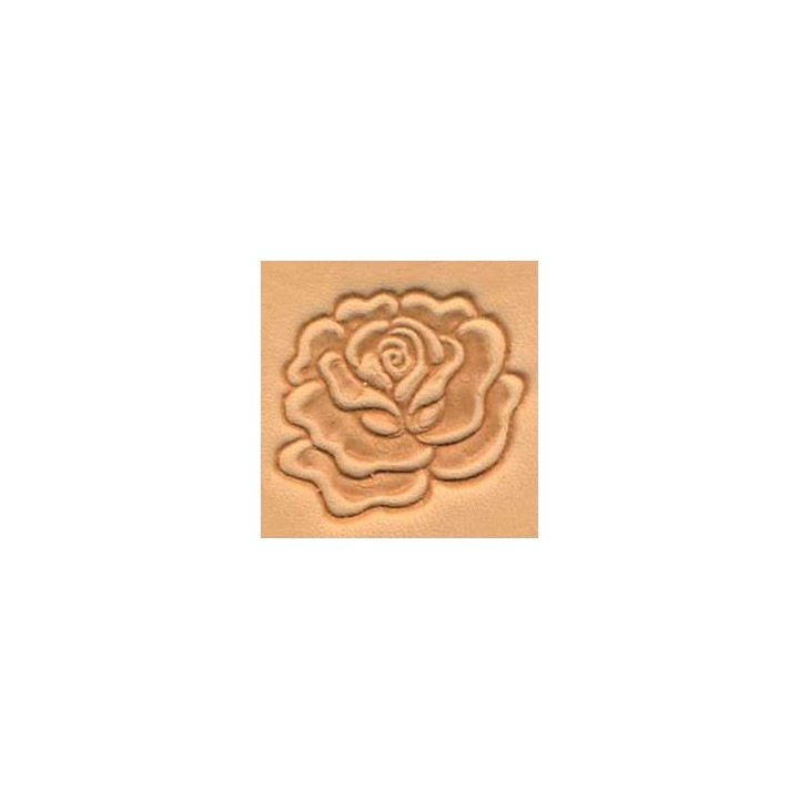 Matoir 3D cuir fleur rose