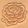 Matoir 3D cuir fleur rose