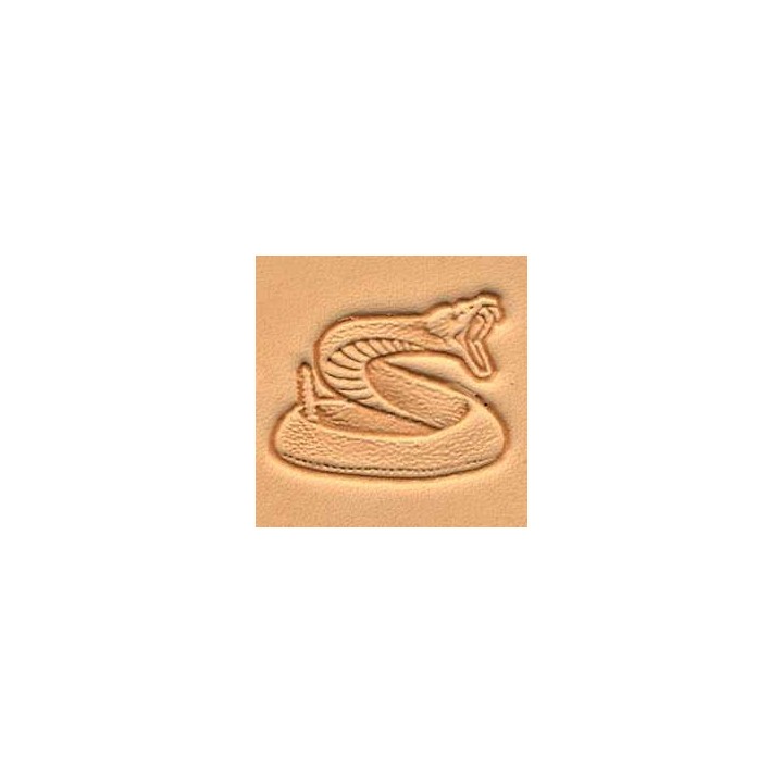 Matoir cuir 3D serpent