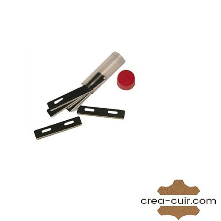Lame couteau à parer et coupe lacet cuir