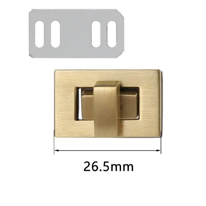 Fermoir rectangle