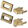 Fermoir rectangle