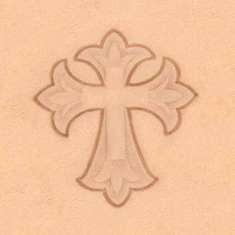 Matoir 3D cuir croix