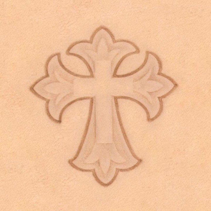 Matoir 3D cuir croix