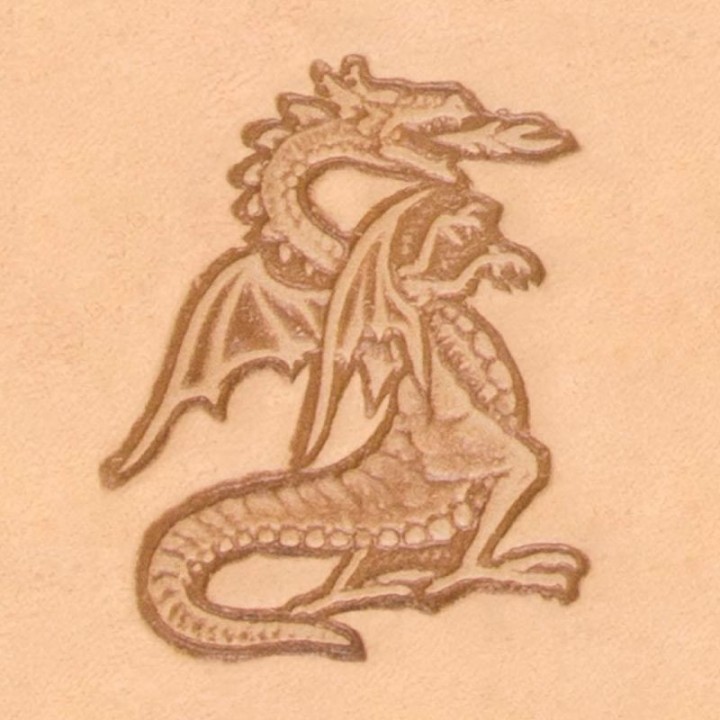 Matoir 3D maroquinerie dragon