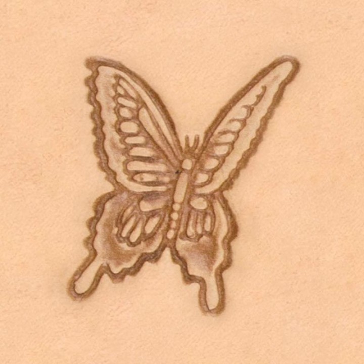 Matoir 3D cuir papillon
