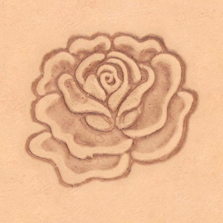 Matoir 3D cuir fleur rose