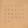 Matoirs cuir lettres alphabet 6 mm