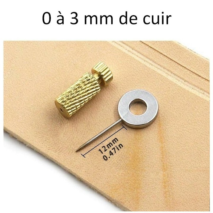 Aiguilles d'ajustement couture