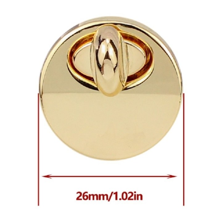 Fermoir rond