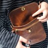 Patron Kraft saccoche bandoulière cuir