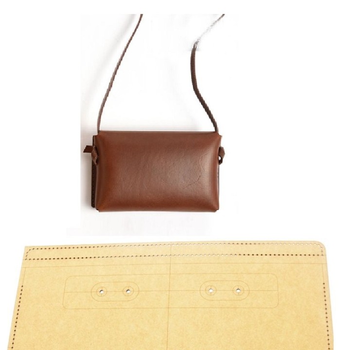 Patron sacoche cuir