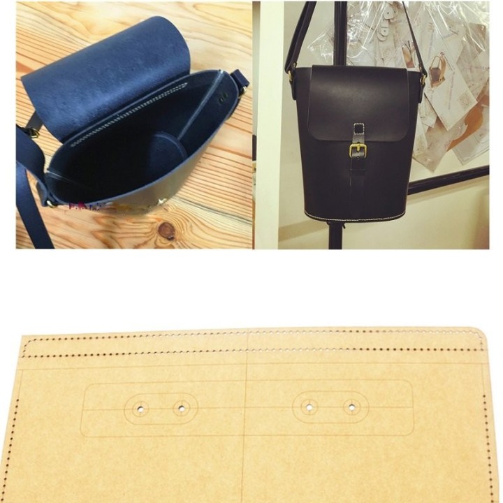 Patron sac bandoulière cuir