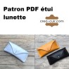 Patron PDF étui à lunettes