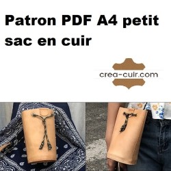 Patron PDF A4 petit sac