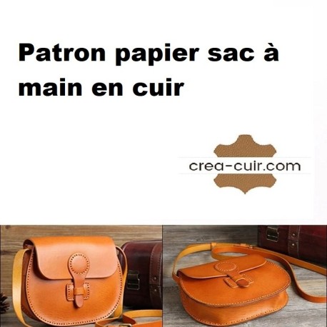 Patron papier sac à main