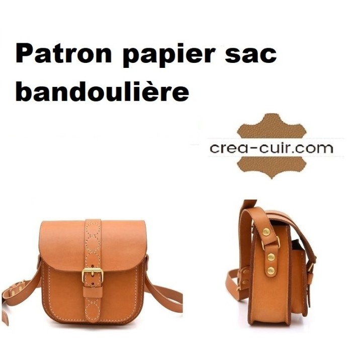 Patron papier sac à bandoulière