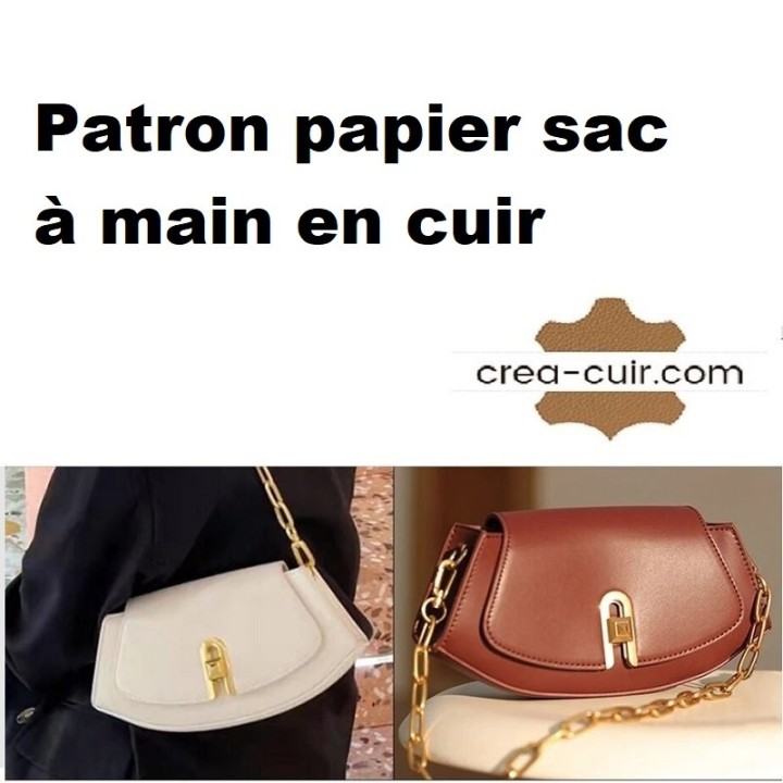 Patron papier sac à main