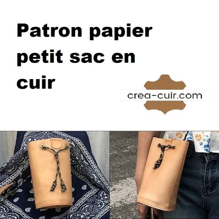 Patron papier petit sac