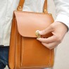 Patron sacoche cuir