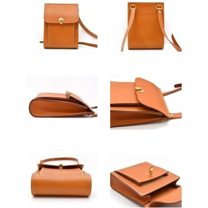 Patron sacoche cuir