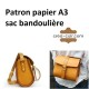 Patron sac bandoulière cuir