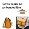 Patron papier sac bandouli&egrave;re