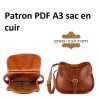 Patron PDF A3 Sac en cuir