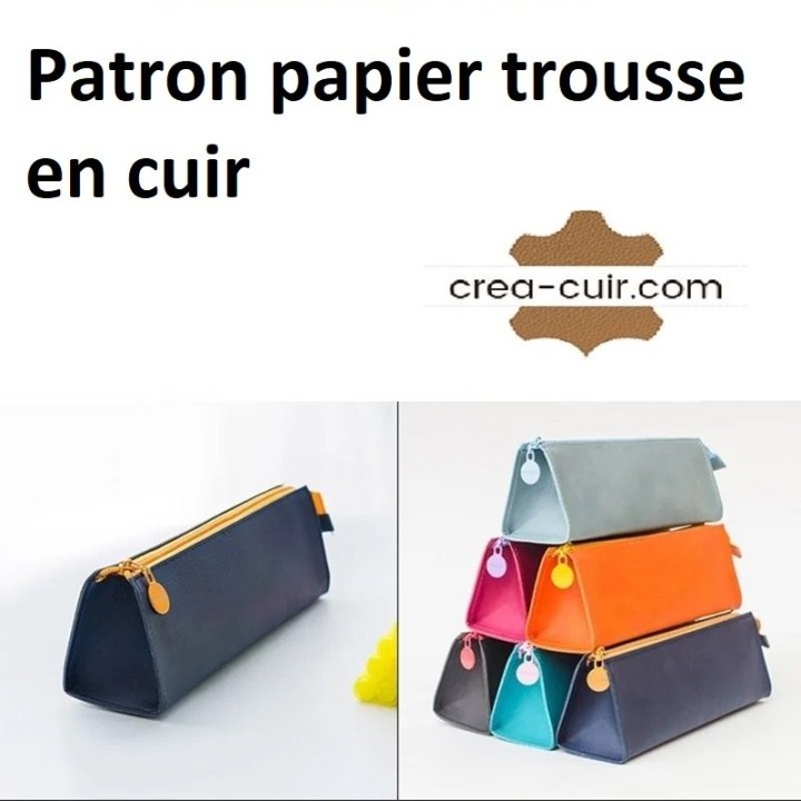 Patron trousse cuir