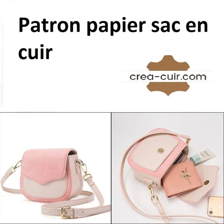 Patron sac bandoulière