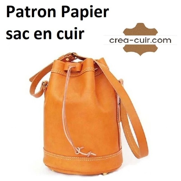 Patron sac cuir