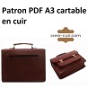 Patron PDF A3 sac cartable