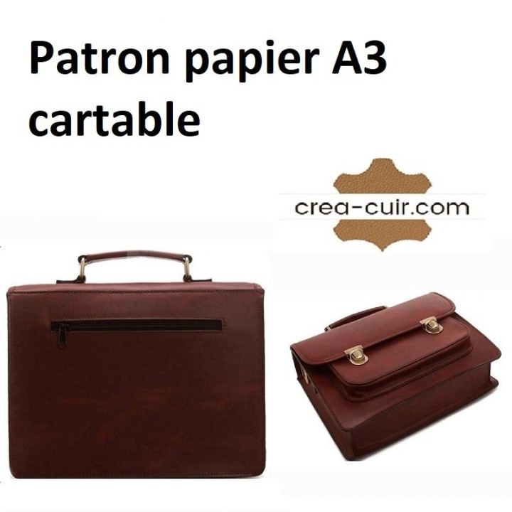 Patron sac cartable