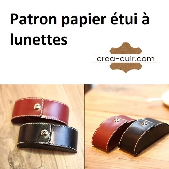Patron étui à lunettes