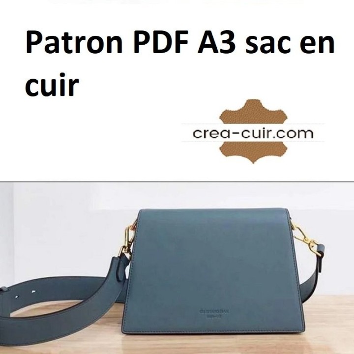 Patron sac cuir femme