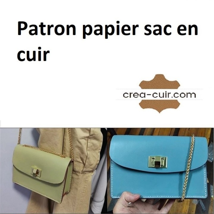 Patron sac en cuir