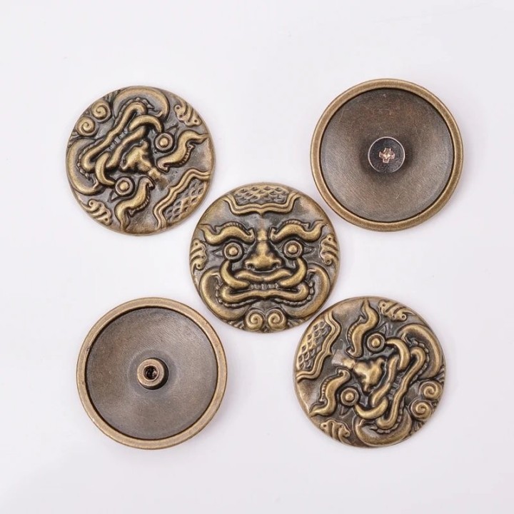 Concho tête de dragon