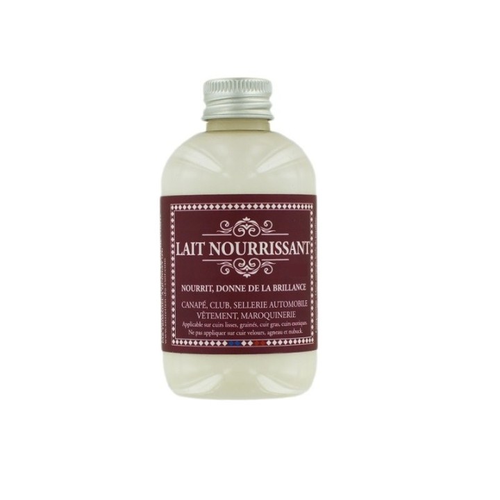 Lait nourrissant pour cuir