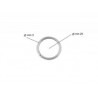 Anneau rond sellerie