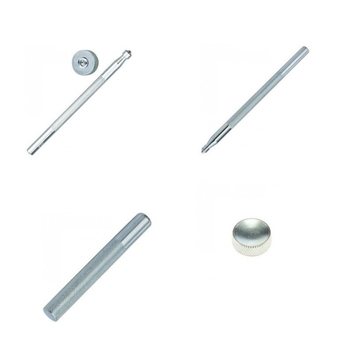 Lot de 3 outils de pose (Rivet, oeillet et bouton pression)