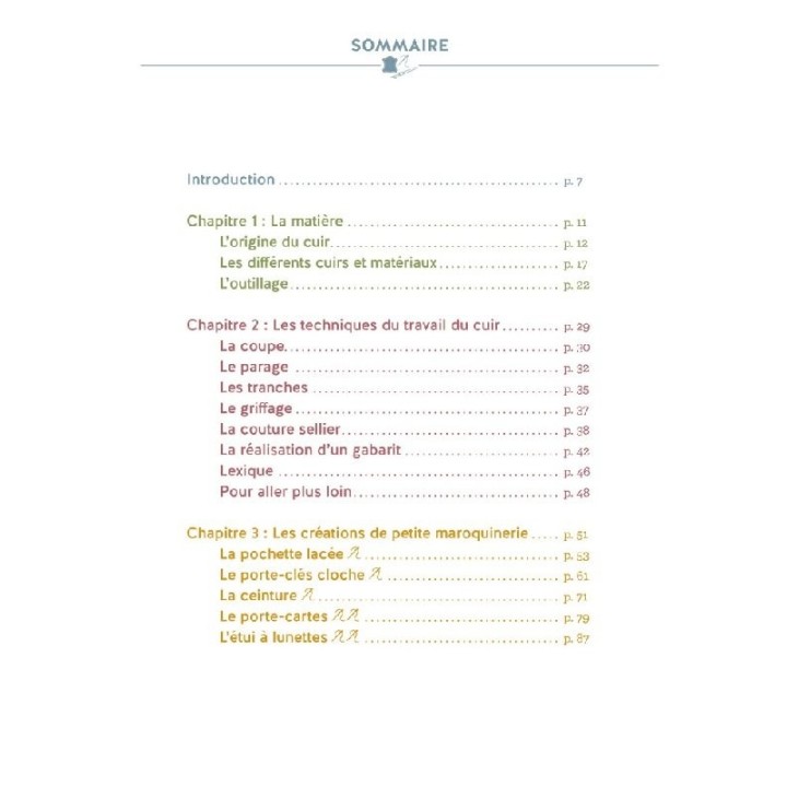 Livre : La maroquinerie artisanale