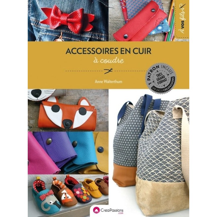 Accessoires en cuir à coudre