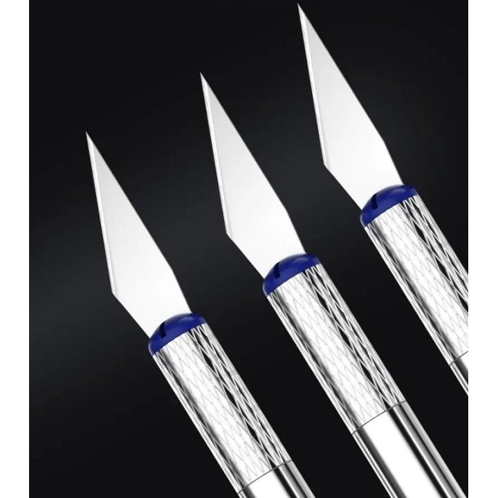 Coffret de 3 cutters scalpel