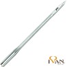 Aiguille de rechange coud-vite de 2 mm de diamètre et 55 mm de longueur, pour couture du cuir épais.