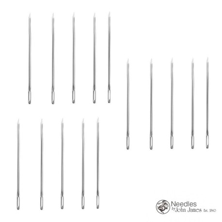Aiguilles aiguisées pour couture cuir