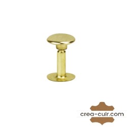 Rivets laiton 6,4 mm x 100 pièces