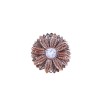 Concho floral maroquinerie